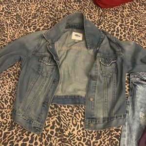Used old navy jean jacket